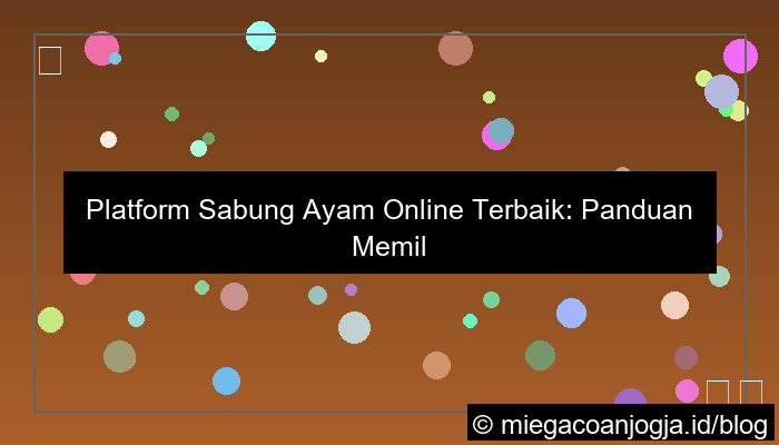 visual situs sabung ayam platform terbaik