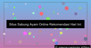 desain situs sabung ayam rekomendasi hari ini