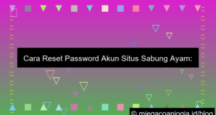 gambar situs sabung ayam reset password
