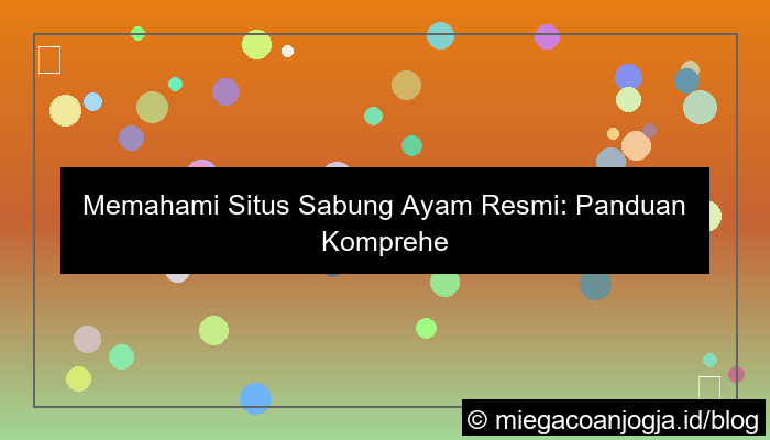 situs sabung ayam resmi