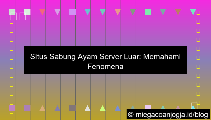 visual situs sabung ayam server luar