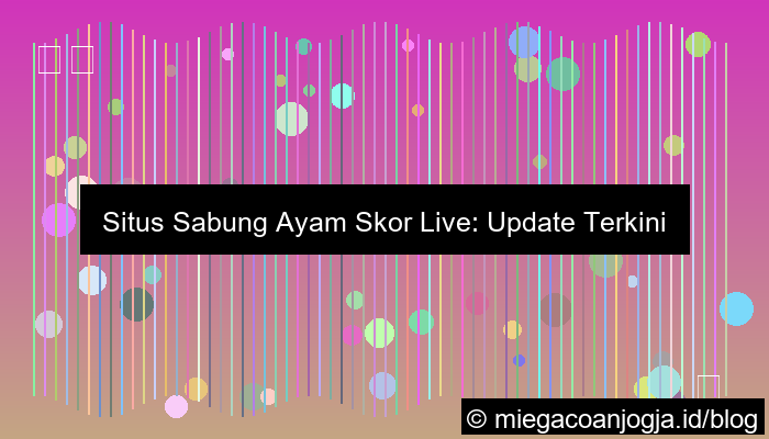 situs sabung ayam skor live