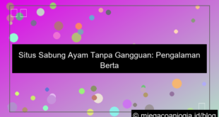 desain situs sabung ayam tanpa gangguan