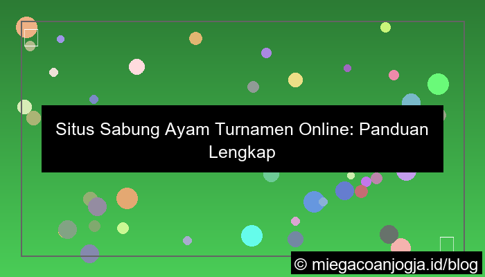 situs sabung ayam turnamen