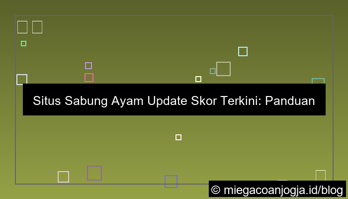grafik situs sabung ayam update skor