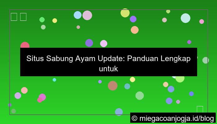 situs sabung ayam update