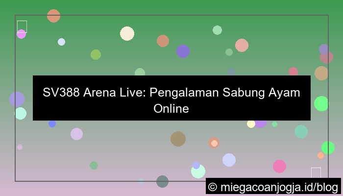 grafik sv388 arena live