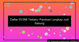 sv388 daftar terbaru