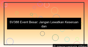 ilustrasi sv388 event besar