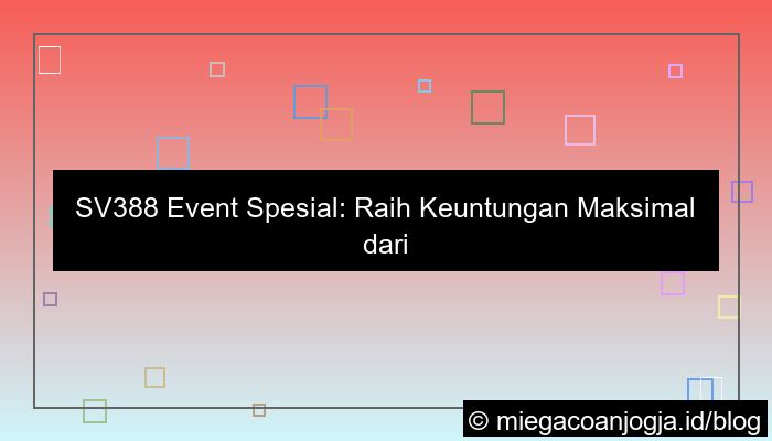 visual sv388 event spesial