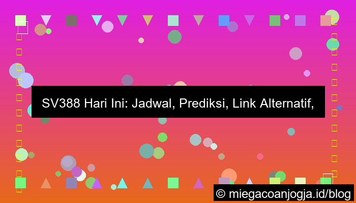 grafik sv388 hari ini