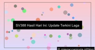 sv388 hasil hari ini