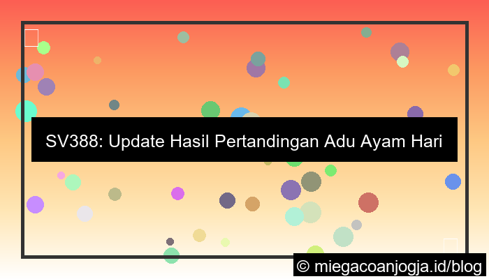 gambar sv388 hasil pertandingan