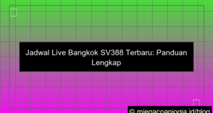 ilustrasi sv388 jadwal live bangkok