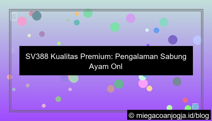 visual sv388 kualitas premium