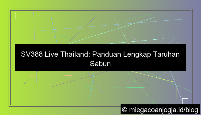 grafik sv388 live thailand
