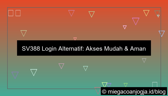 sv388 login alternatif