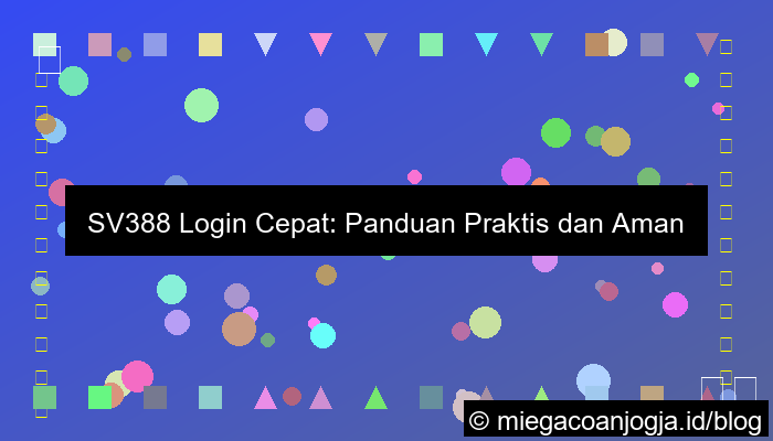 sv388 login cepat