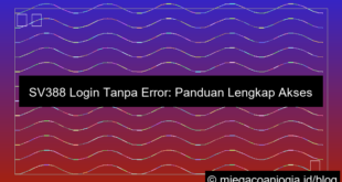 sv388 login tanpa error