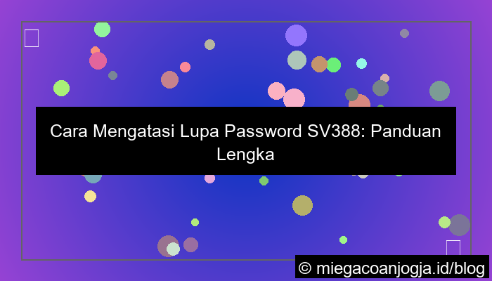 visual sv388 lupa password