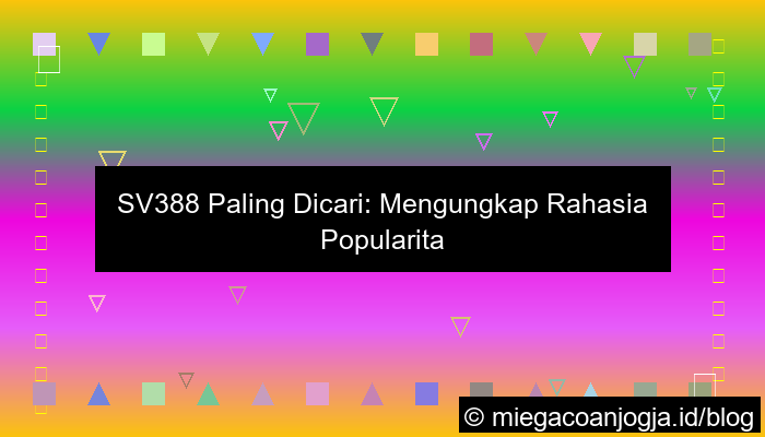 gambar sv388 paling dicari