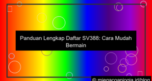 sv388 panduan daftar
