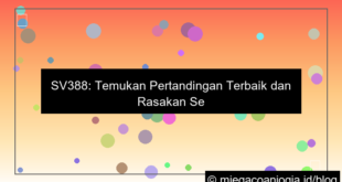 sv388 pertandingan terbaik