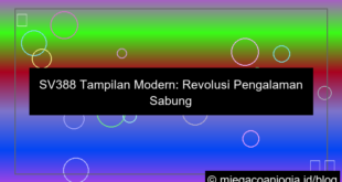 ilustrasi sv388 tampilan modern