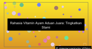 grafik vitamin ayam aduan