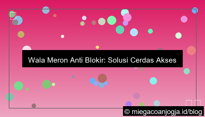 wala meron anti blokir