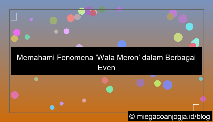 wala meron event internasional