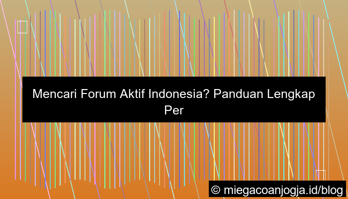 wala meron forum aktif indonesia
