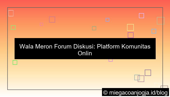 visual wala meron forum diskusi