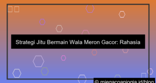 desain wala meron gacor