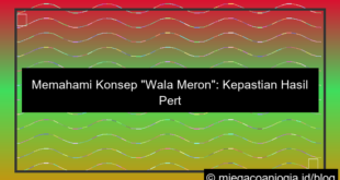 wala meron hasil pertandingan