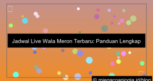 wala meron jadwal live terbaru