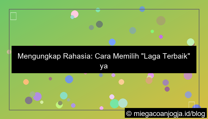 desain wala meron laga terbaik