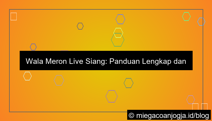 visual wala meron live siang