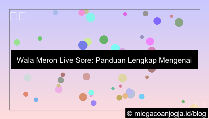 visual wala meron live sore