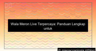 wala meron live terpercaya