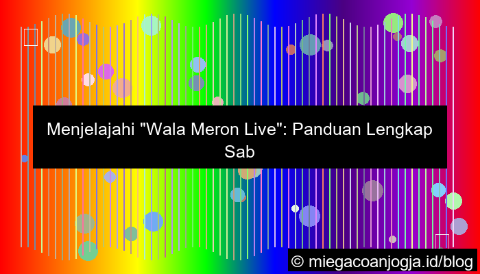 wala meron live
