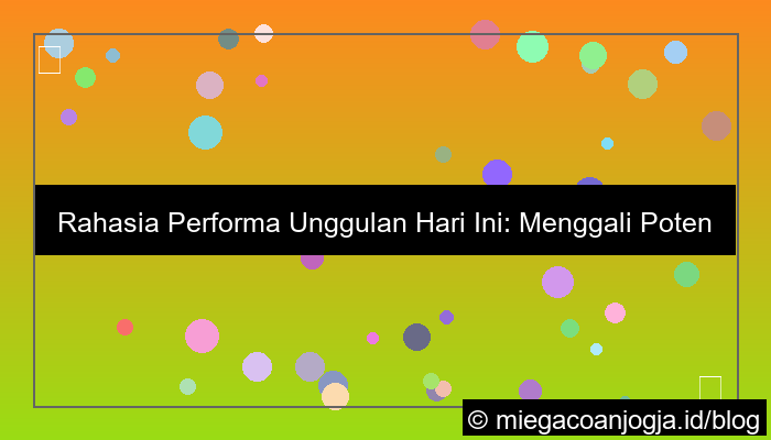 desain wala meron performa unggulan hari ini