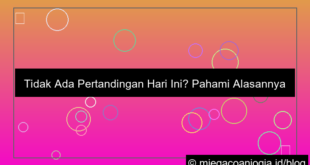 ilustrasi wala meron pertandingan hari ini