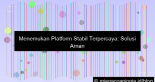 wala meron platform stabil terpercaya