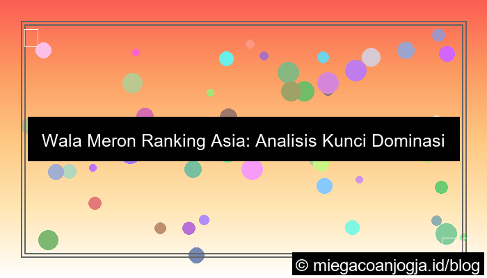 wala meron ranking asia