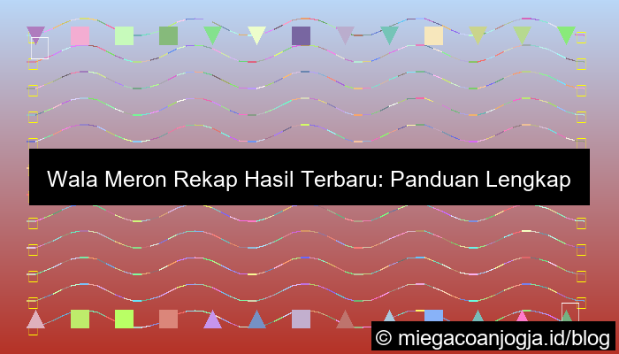wala meron rekap hasil
