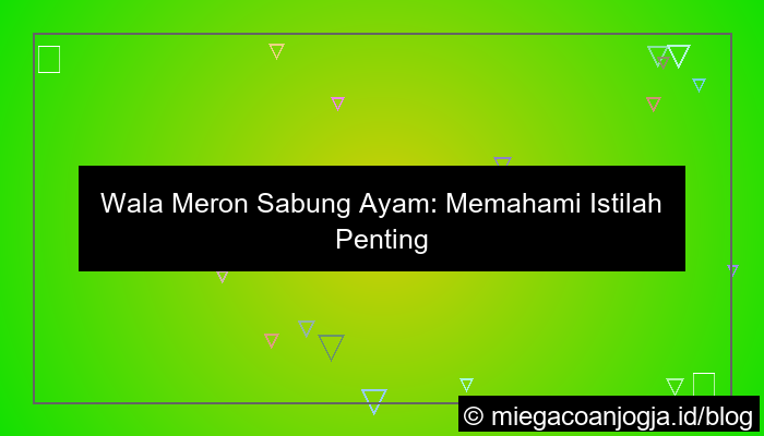 ilustrasi wala meron sabung ayam