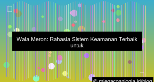 wala meron sistem keamanan terbaik