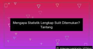 wala meron statistik lengkap