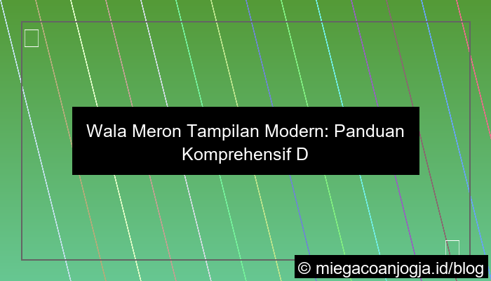 grafik wala meron tampilan modern